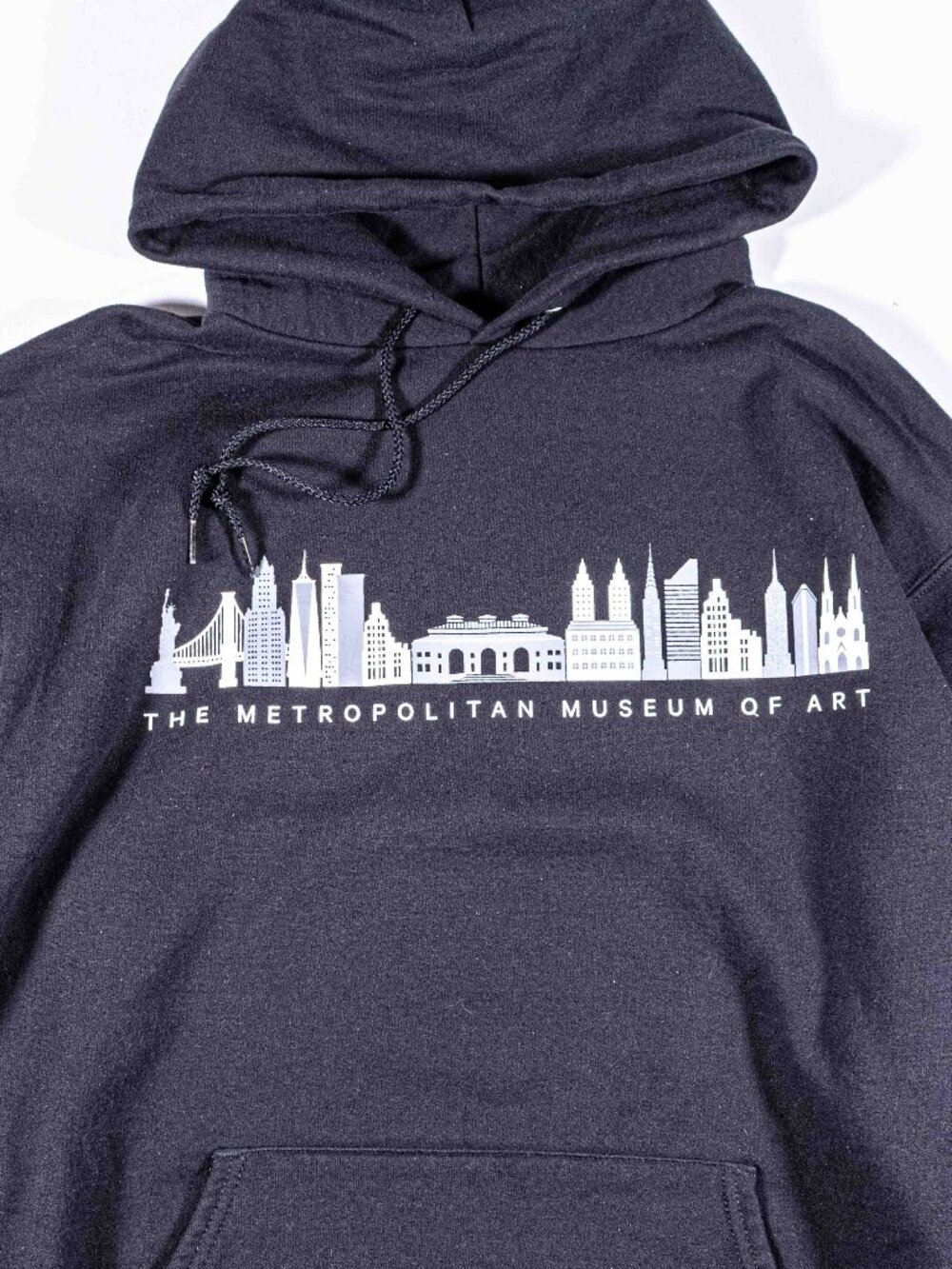Champion The Met Metropolitan Museum of Art Hoodie Mens Large Graphic Sweatshirt
